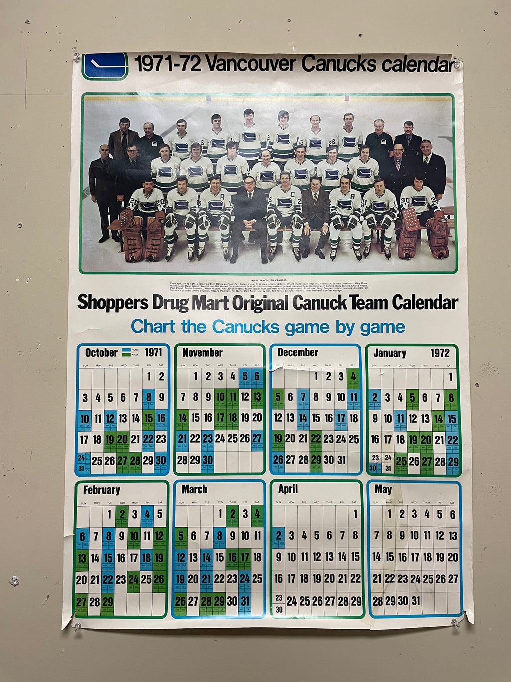 Vancouver Canucks Vintage Memorabilia Lot