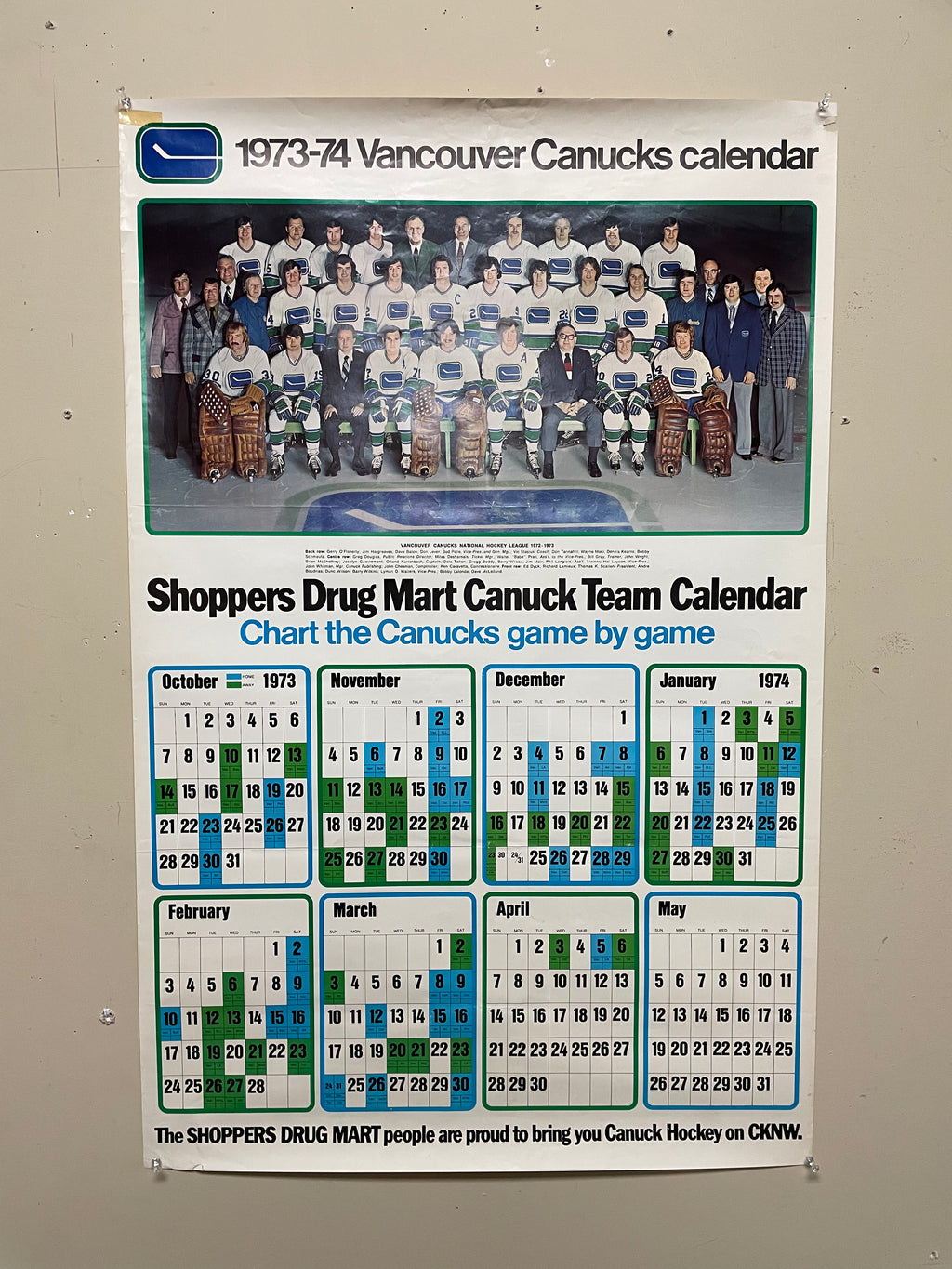 Vancouver Canucks Vintage Memorabilia Lot