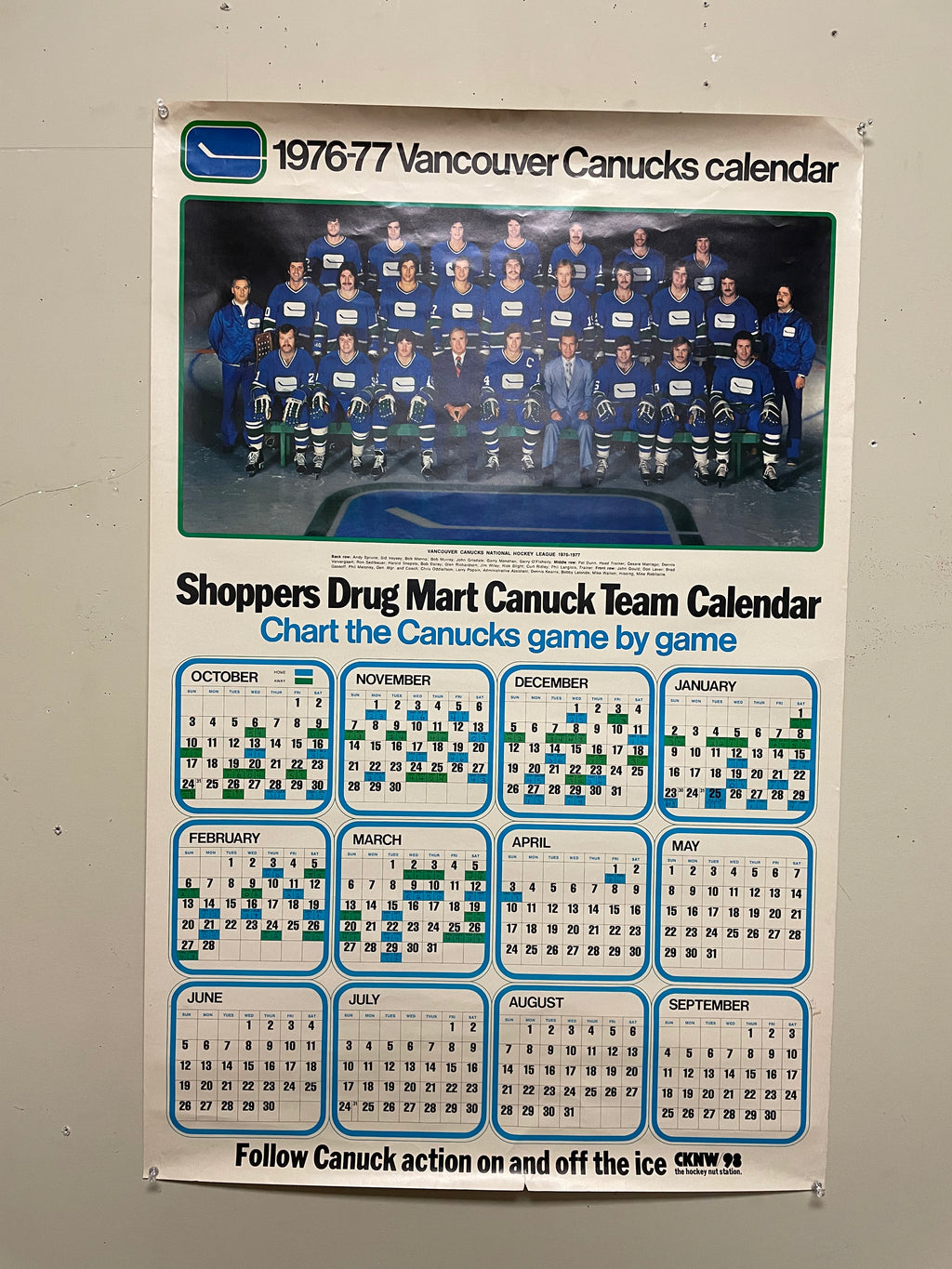 Vancouver Canucks Vintage Memorabilia Lot