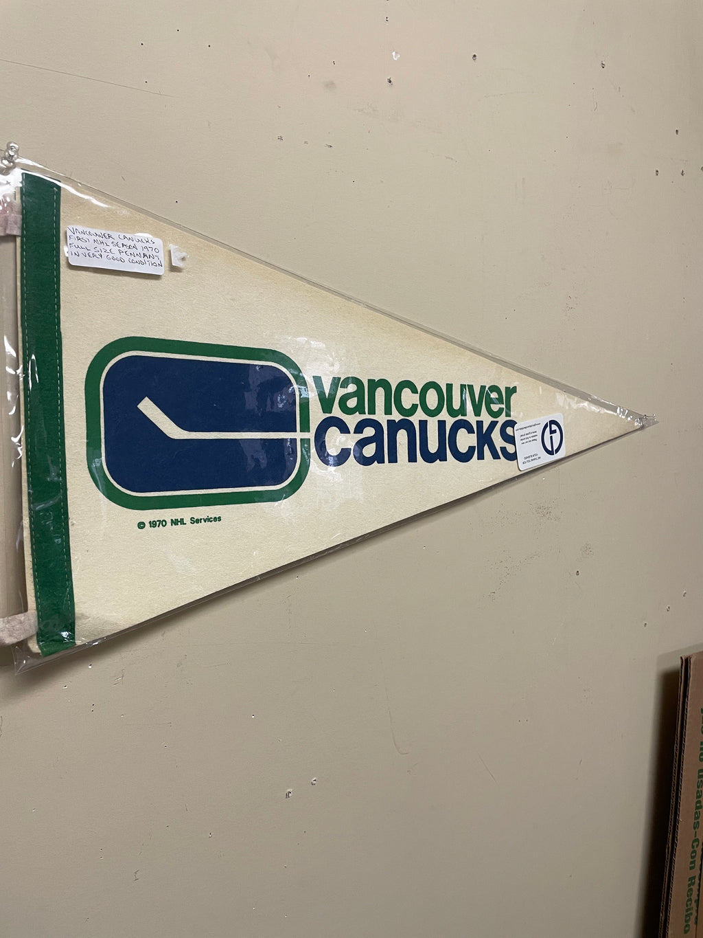 Vancouver Canucks Vintage Memorabilia Lot