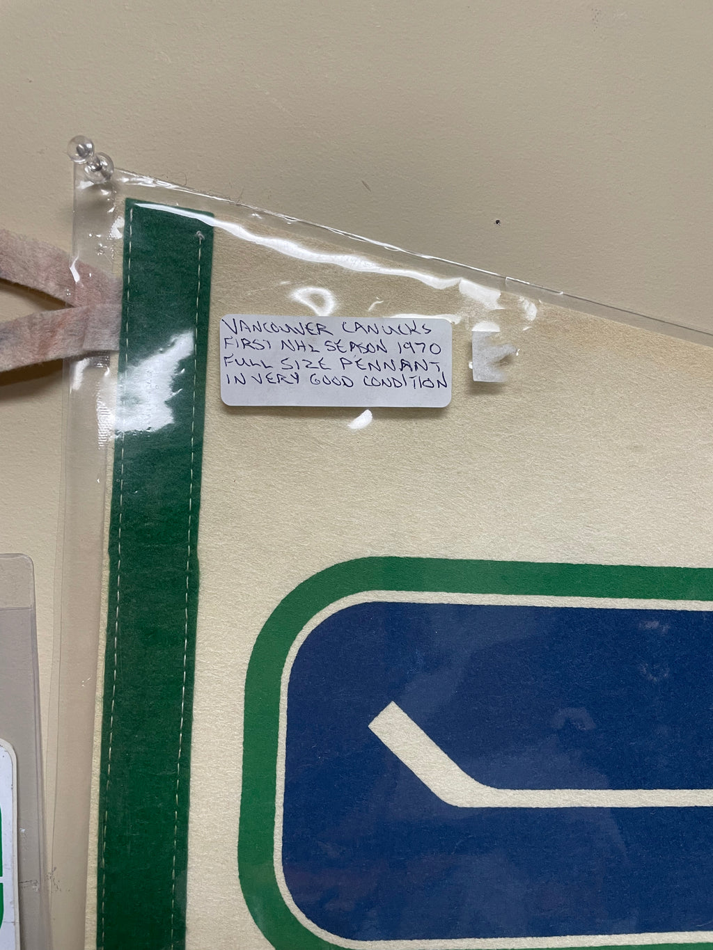 Vancouver Canucks Vintage Memorabilia Lot