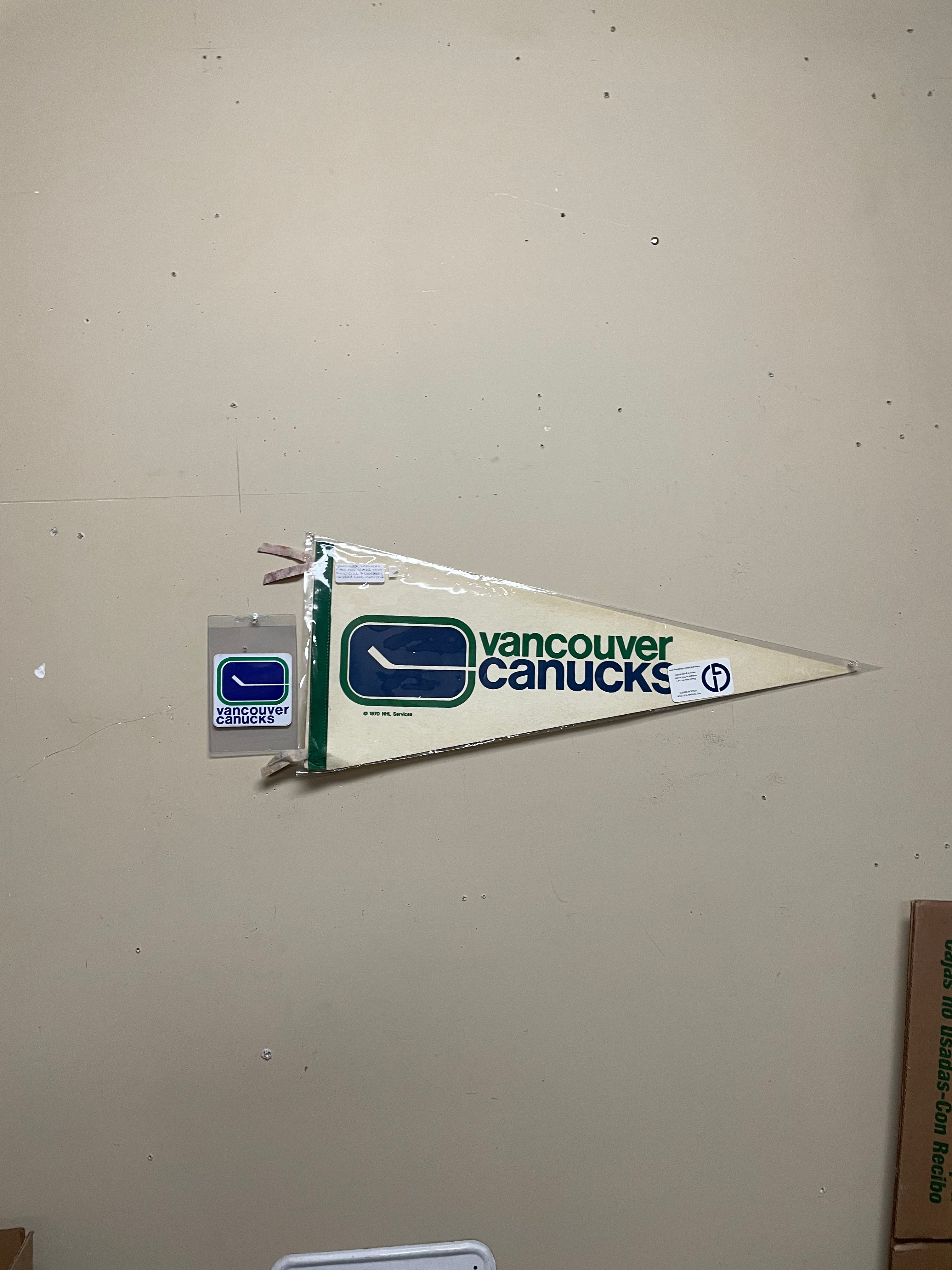 Vancouver Canucks Vintage Memorabilia Lot