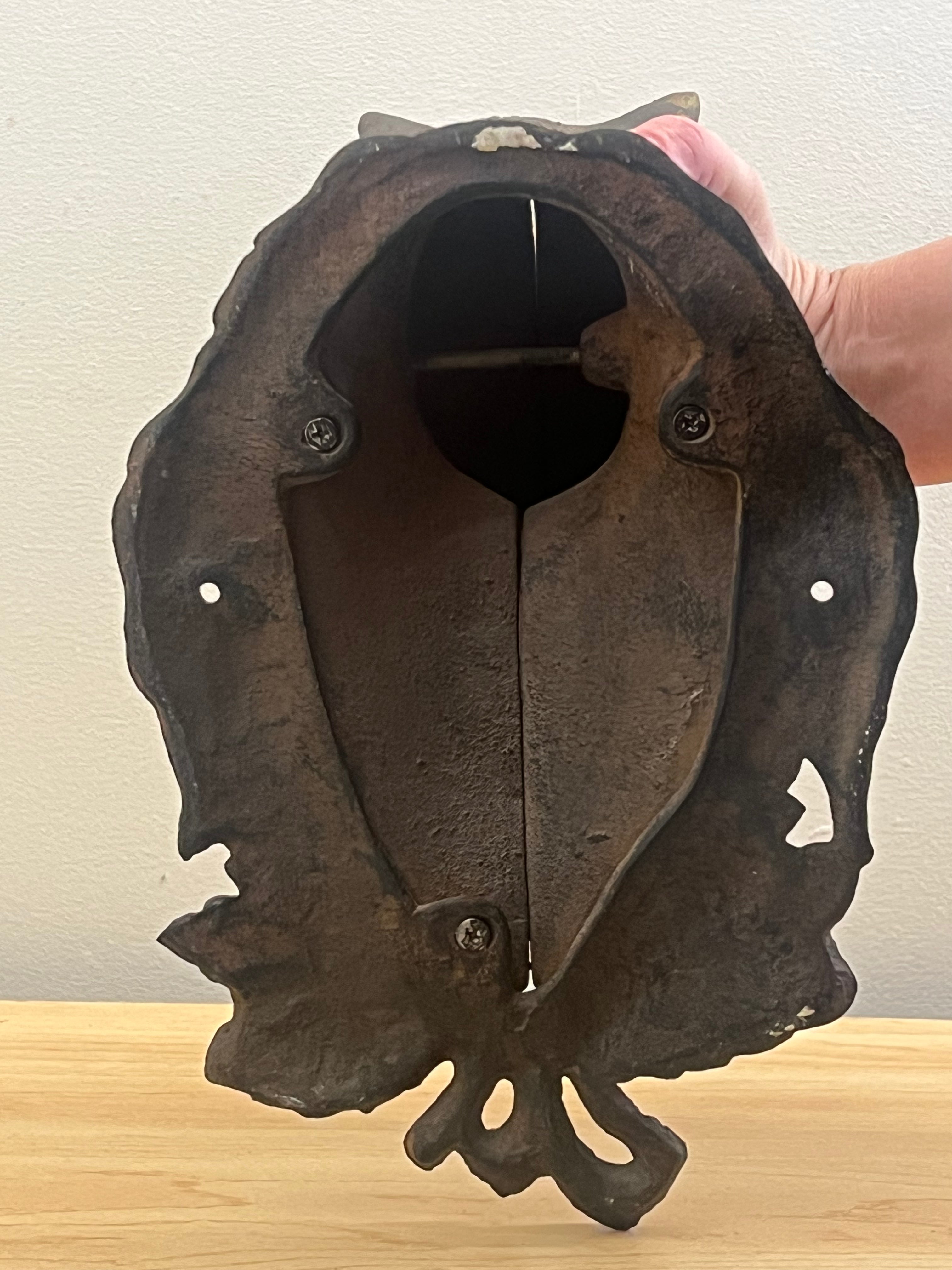 Cast Iron Horse Head Door Knocker – Equestrian / Rustic Entry Accent