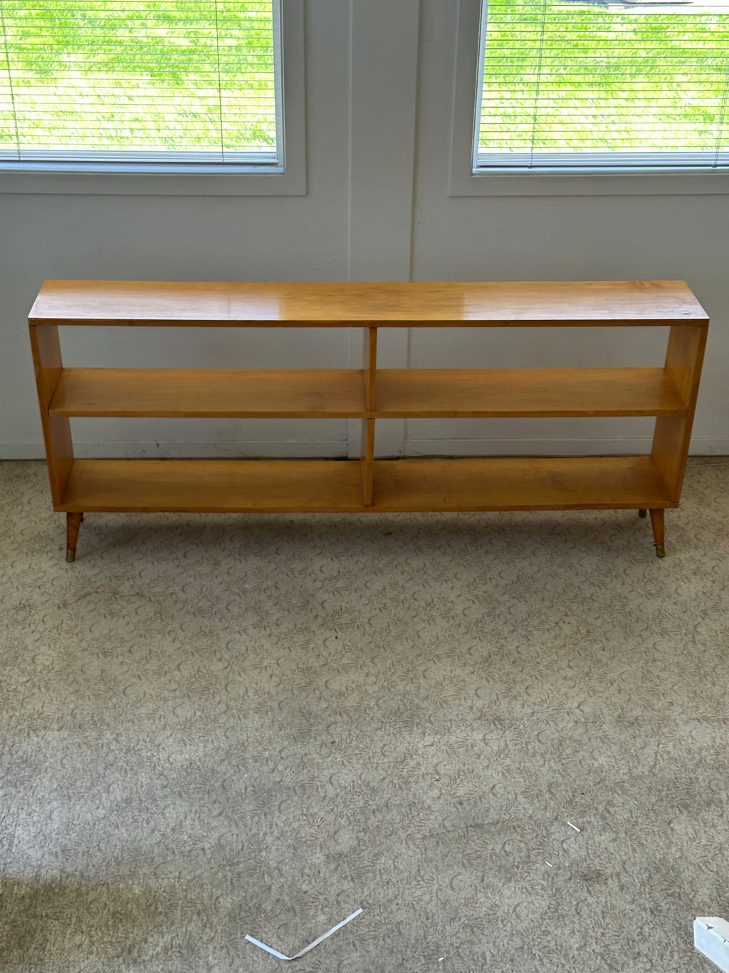 Mid-Century Modern Solid Wood Bookcases (Matching Set)