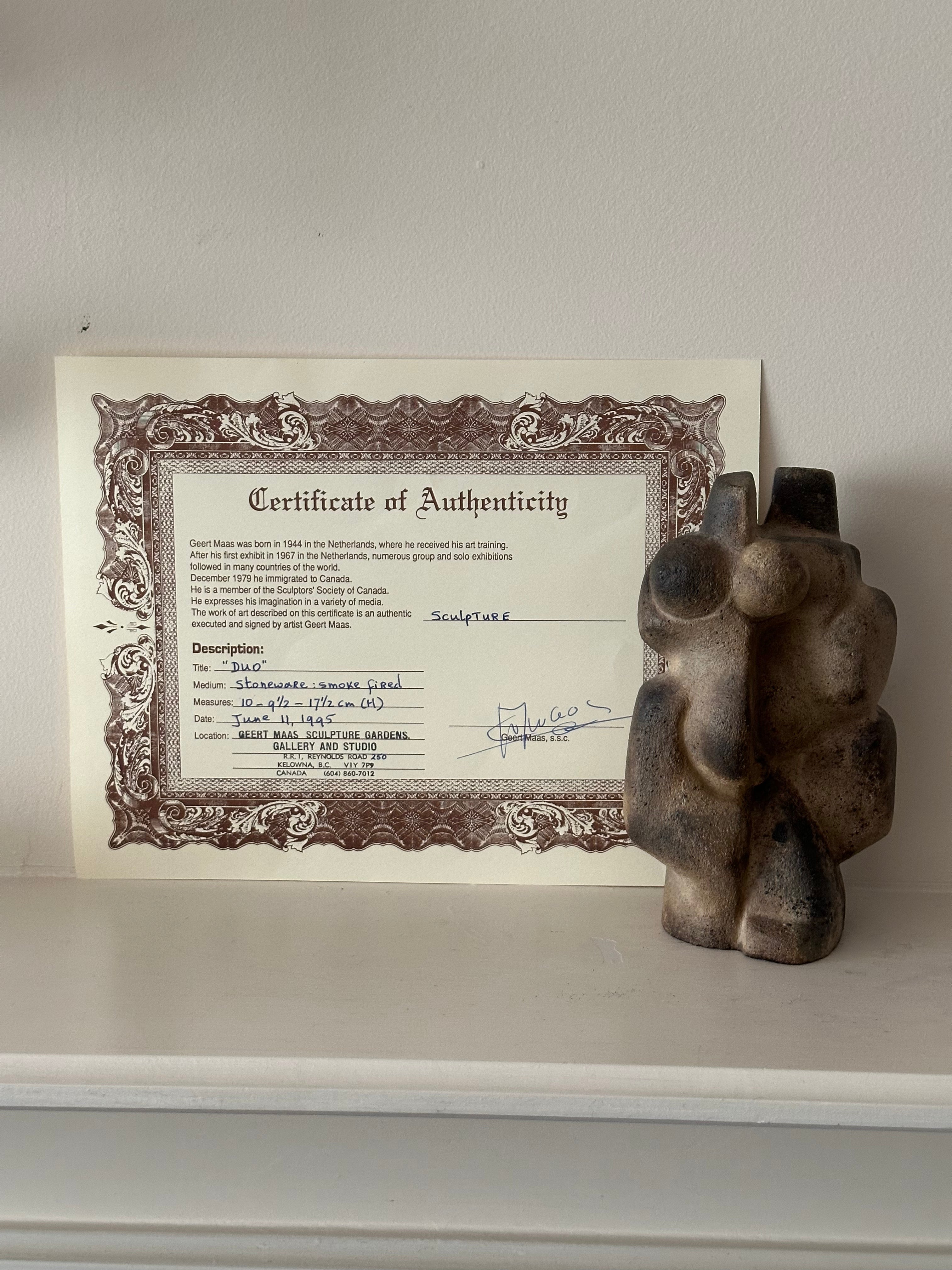 Gert Maas Sculpture "DUO"