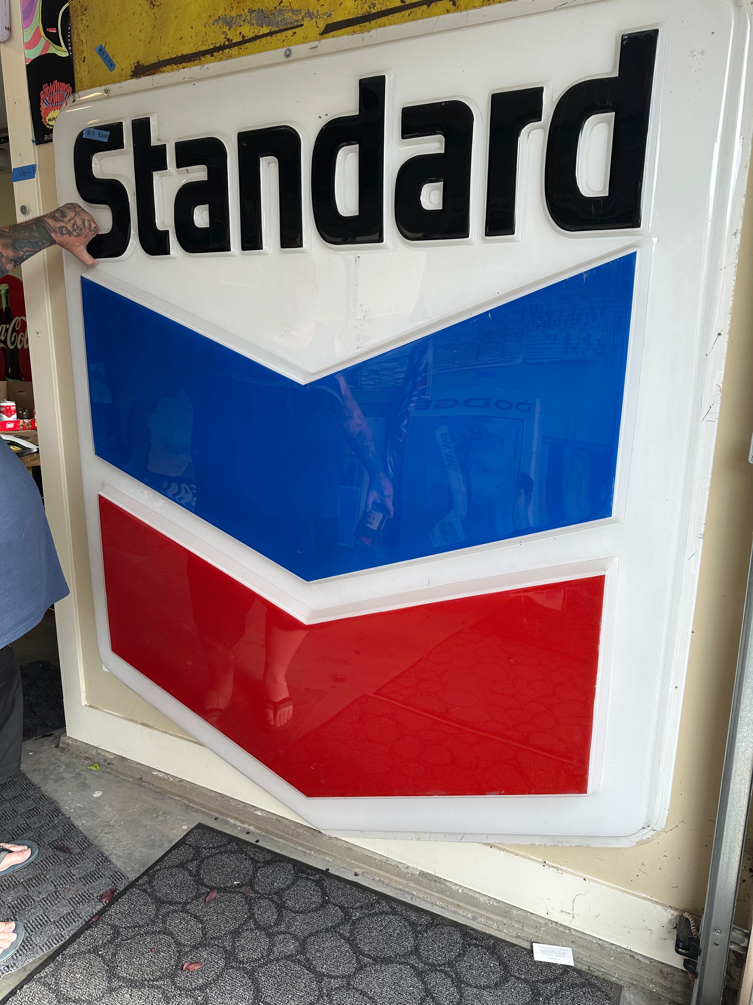 HUGE Standard Oil Sign – Original and in Near Perfect Condition