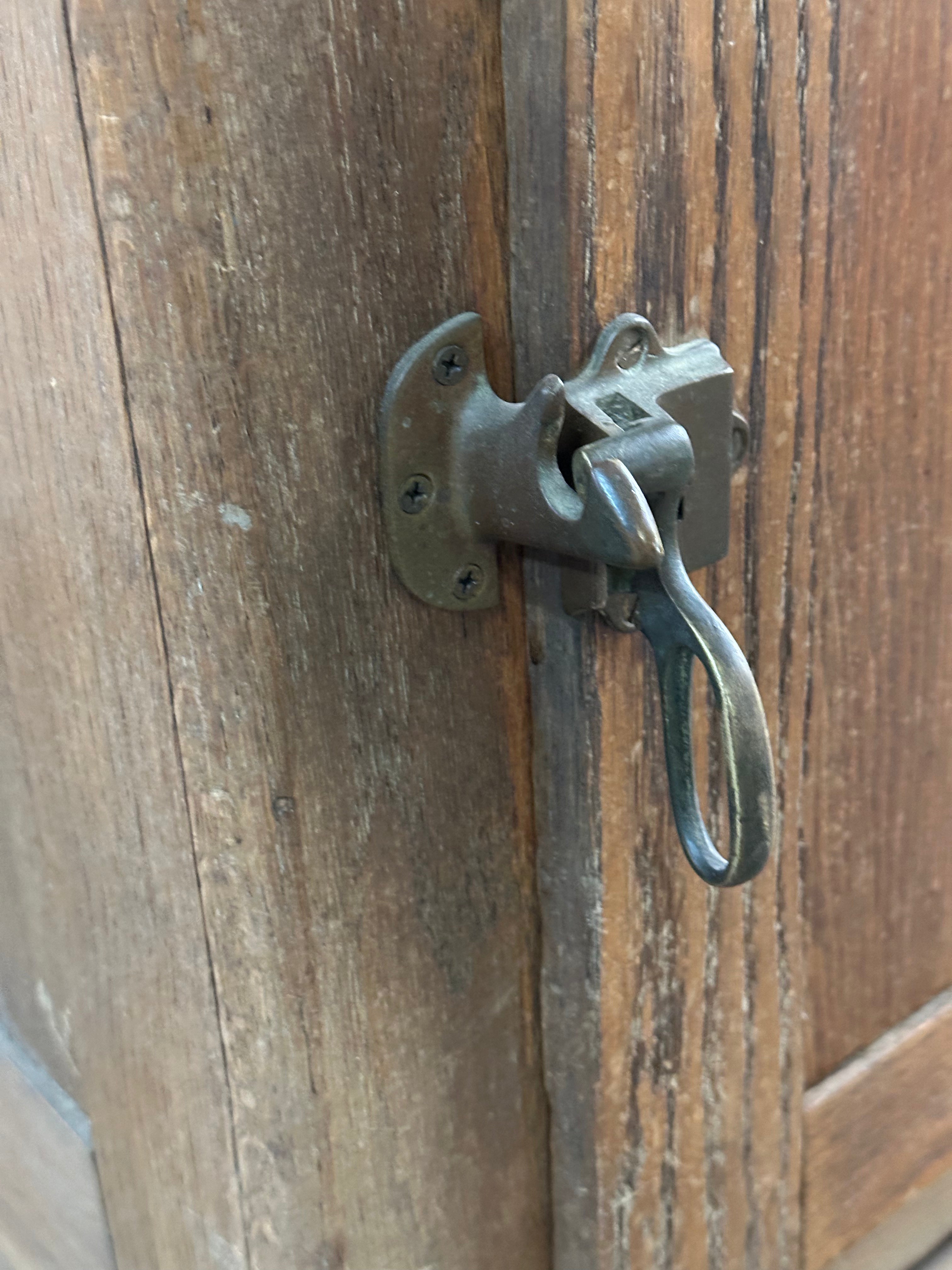 Vintage Wooden Icebox / Pie Safe Cabinet – Hygienic