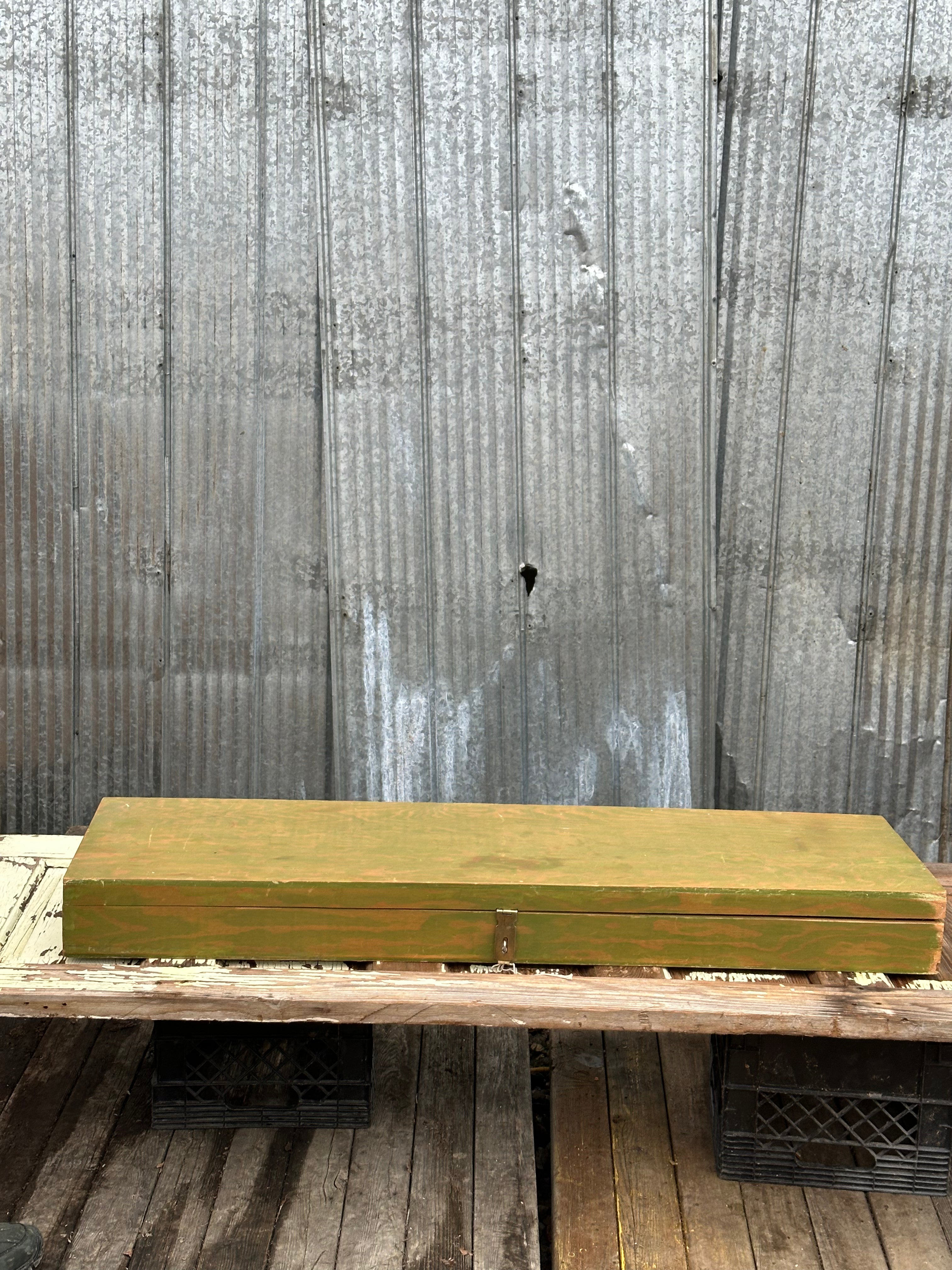 Vintage Smocking Machine in Original Wooden Case