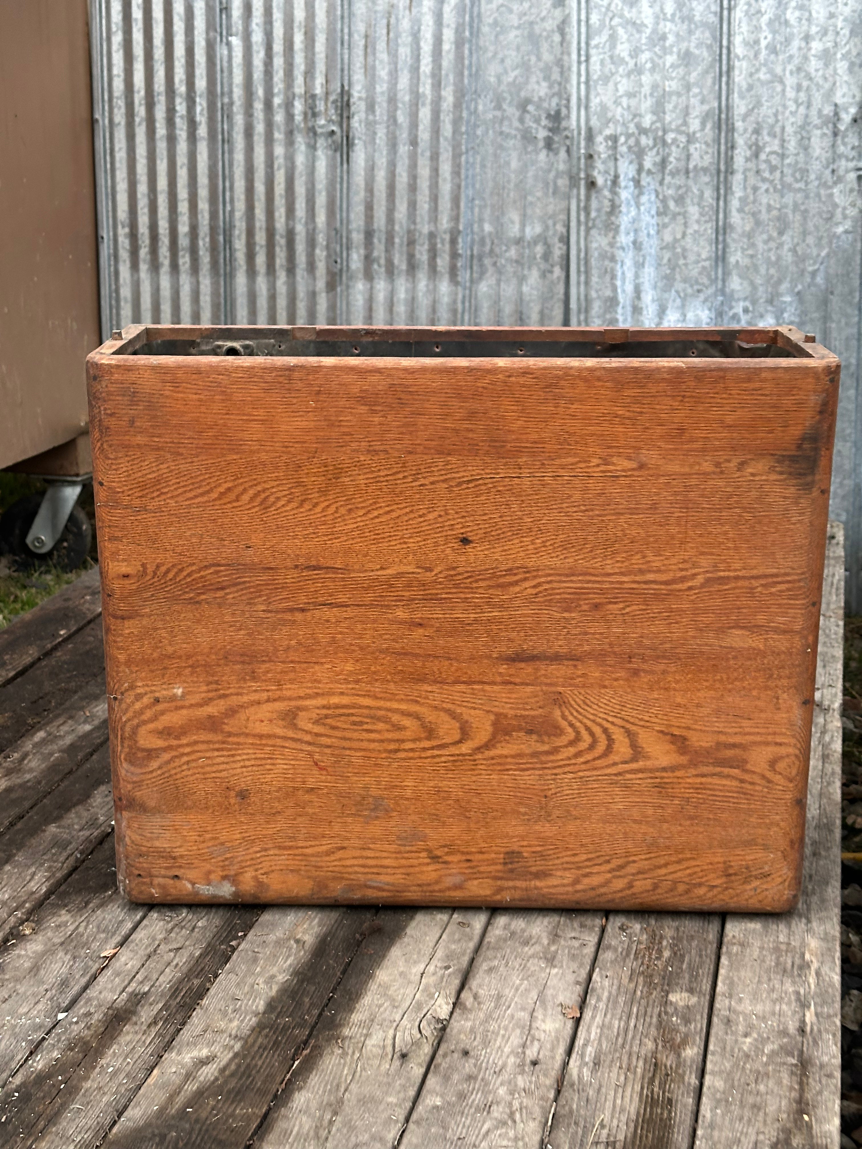 RARE Copper Lined Wooden Toilet Cisterns