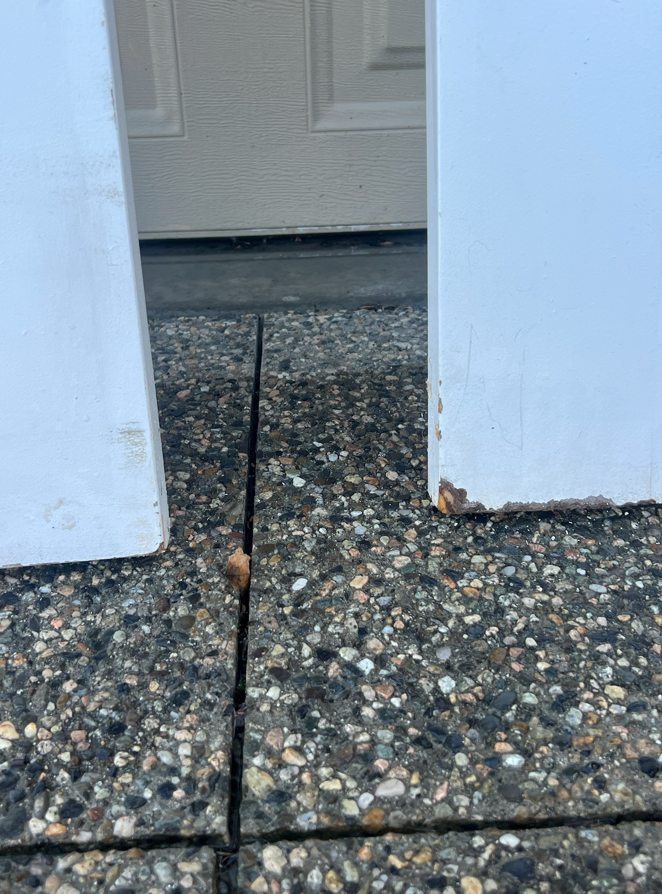 PAIR OF WHITE INTERIOR FRENCH DOORS – GLASS PANELS