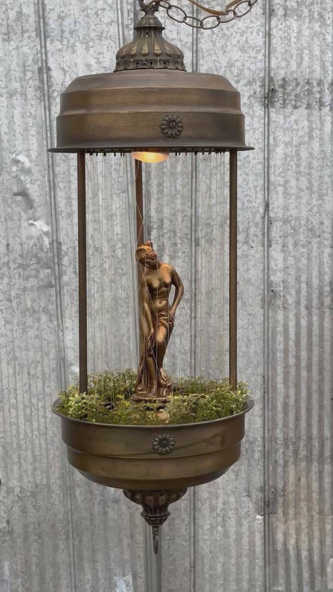 1960's Venus Oil Rain Lamp